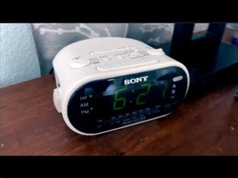 alarm sony|sony alarm clock setup.